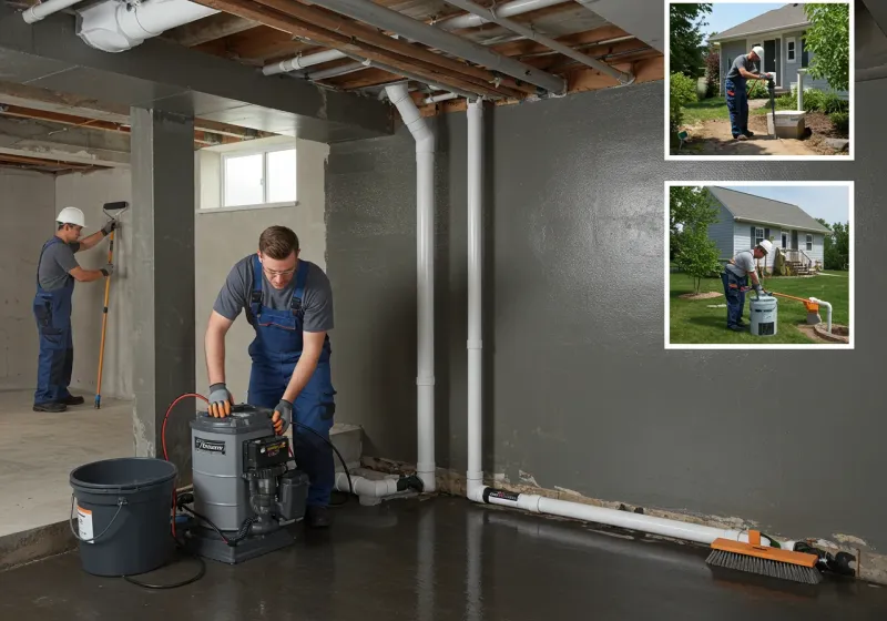 Basement Waterproofing and Flood Prevention process in Lawrenceburg, TN